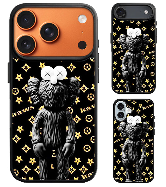 Kaws Black Cover iPhone Air | iPhone 17 | 17 Pro | 17 Pro Max Case