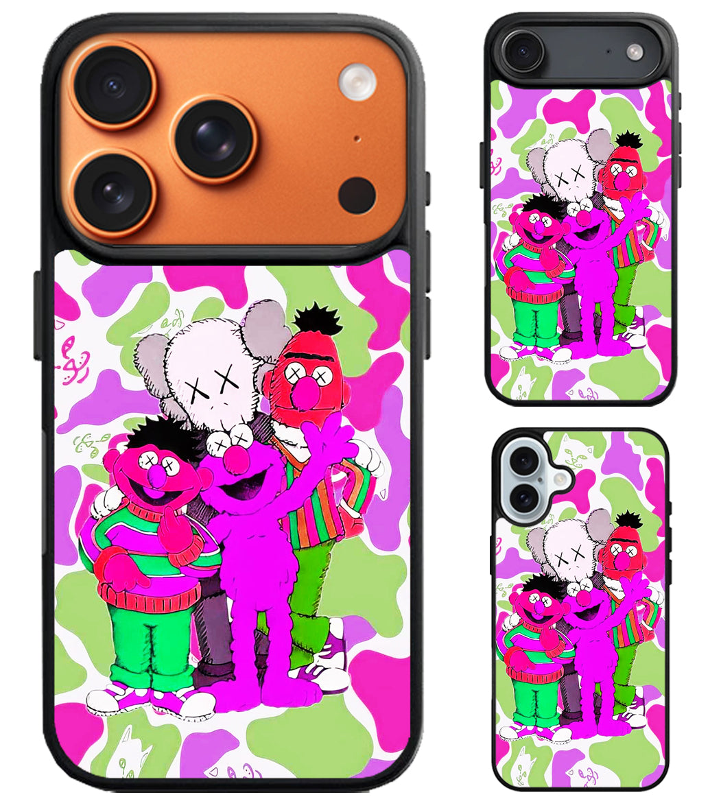 Kaws Collage iPhone Air | iPhone 17 | 17 Pro | 17 Pro Max Case