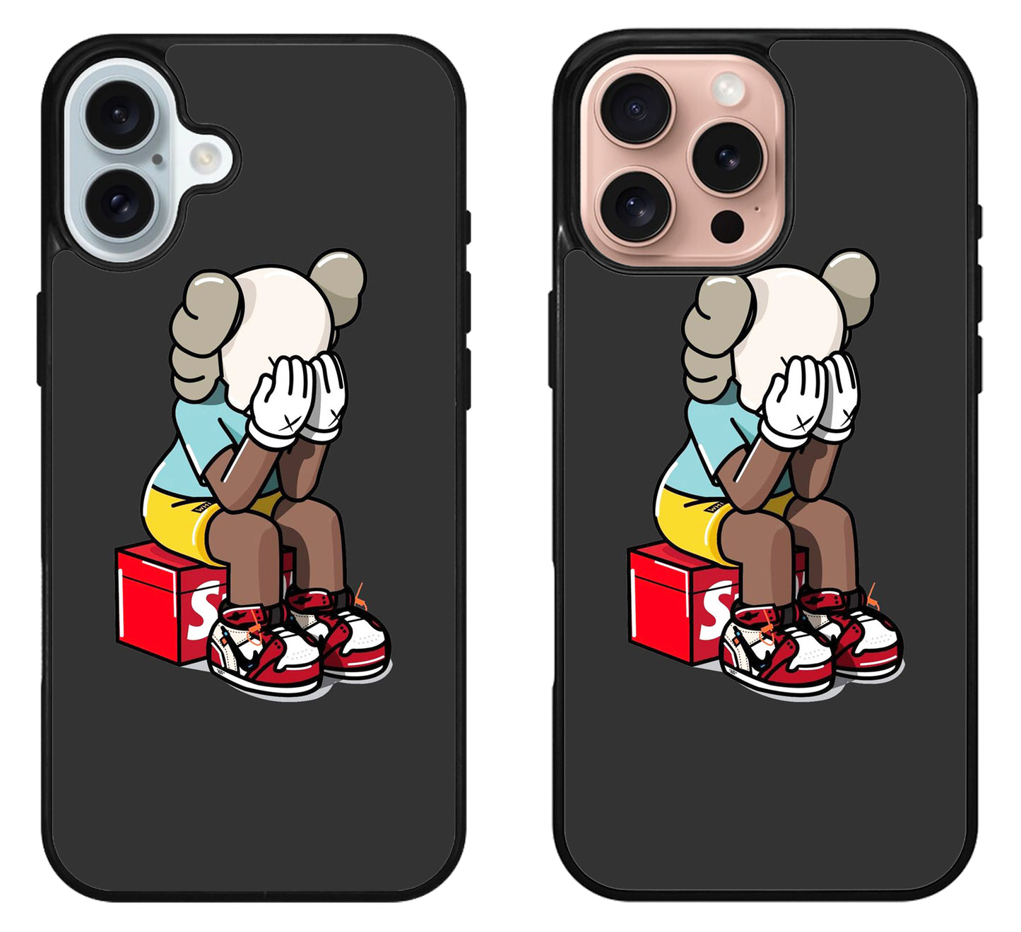 Kaws Jordan Hypebeast iPhone 16 | 16 Plus | 16 Pro | 16 Pro Max Case