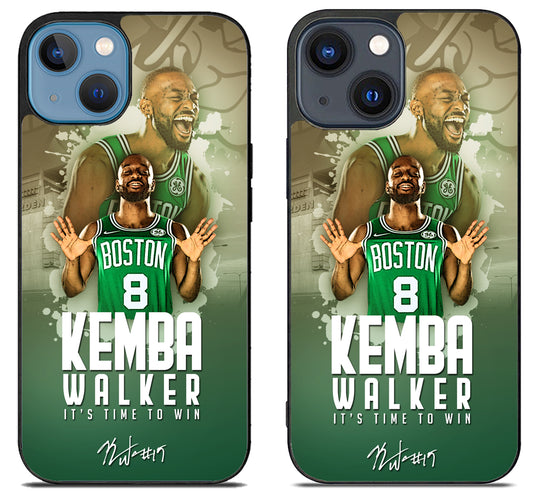 Kemba Walker Boston Celtics Wallpaper iPhone 15 | iPhone 15 Plus Case