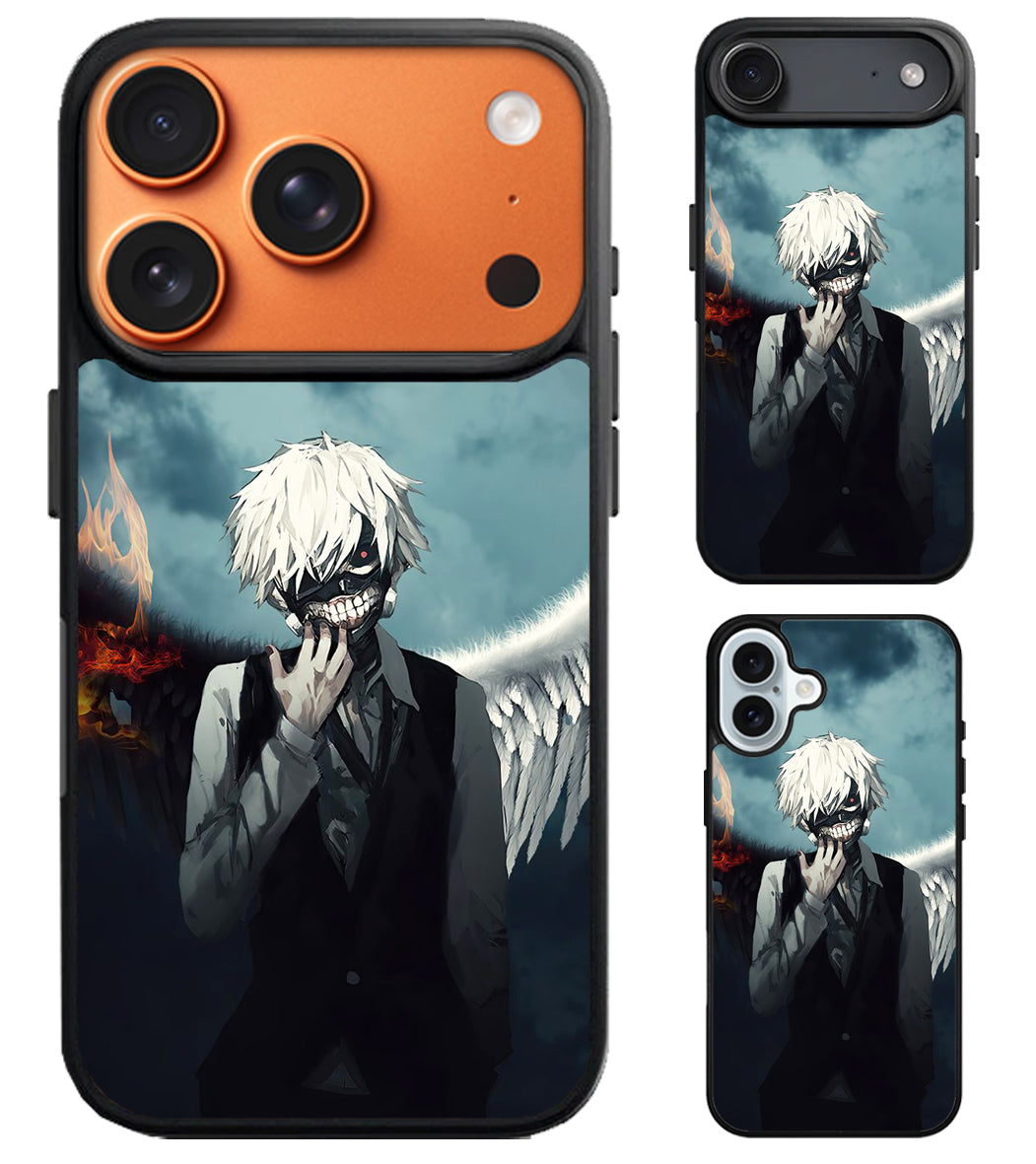 Ken Kaneki Tokyo Ghoul Anime iPhone Air | iPhone 17 | 17 Pro | 17 Pro Max Case