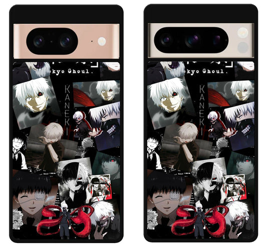 Ken Kaneki Tokyo Ghoul Collage Google Pixel 8 | 8 Pro Case