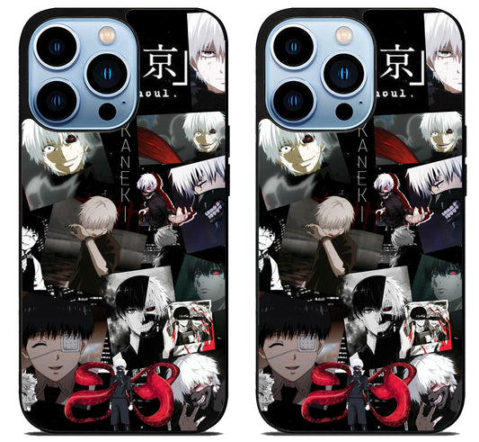 Ken Kaneki Tokyo Ghoul Collage iPhone 15 Pro | iPhone 15 Pro Max Case