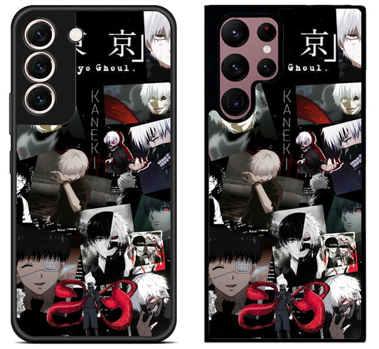 Ken Kaneki Tokyo Ghoul Collage Samsung Galaxy S22 | S22+ | S22 Ultra Case