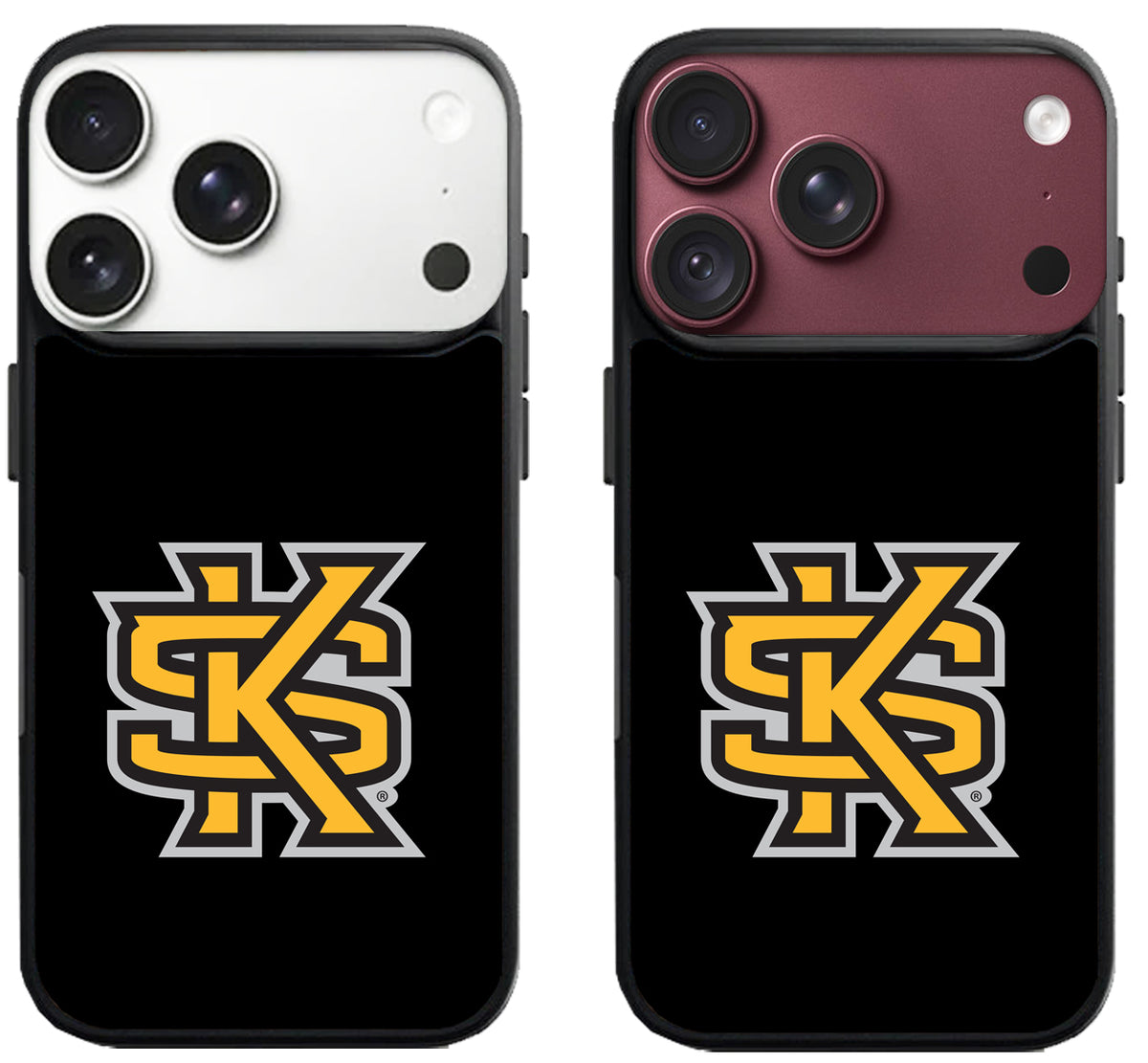 Kennesaw State Owls Black iPhone 18 Pro | 18 Pro Max Case