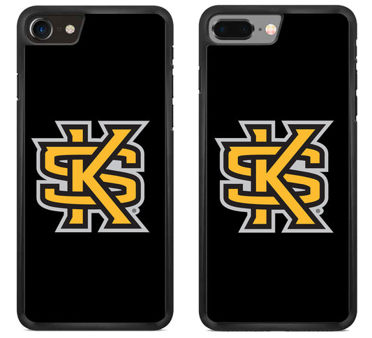 Kennesaw State Owls Black iPhone 8 | 8 Plus Case