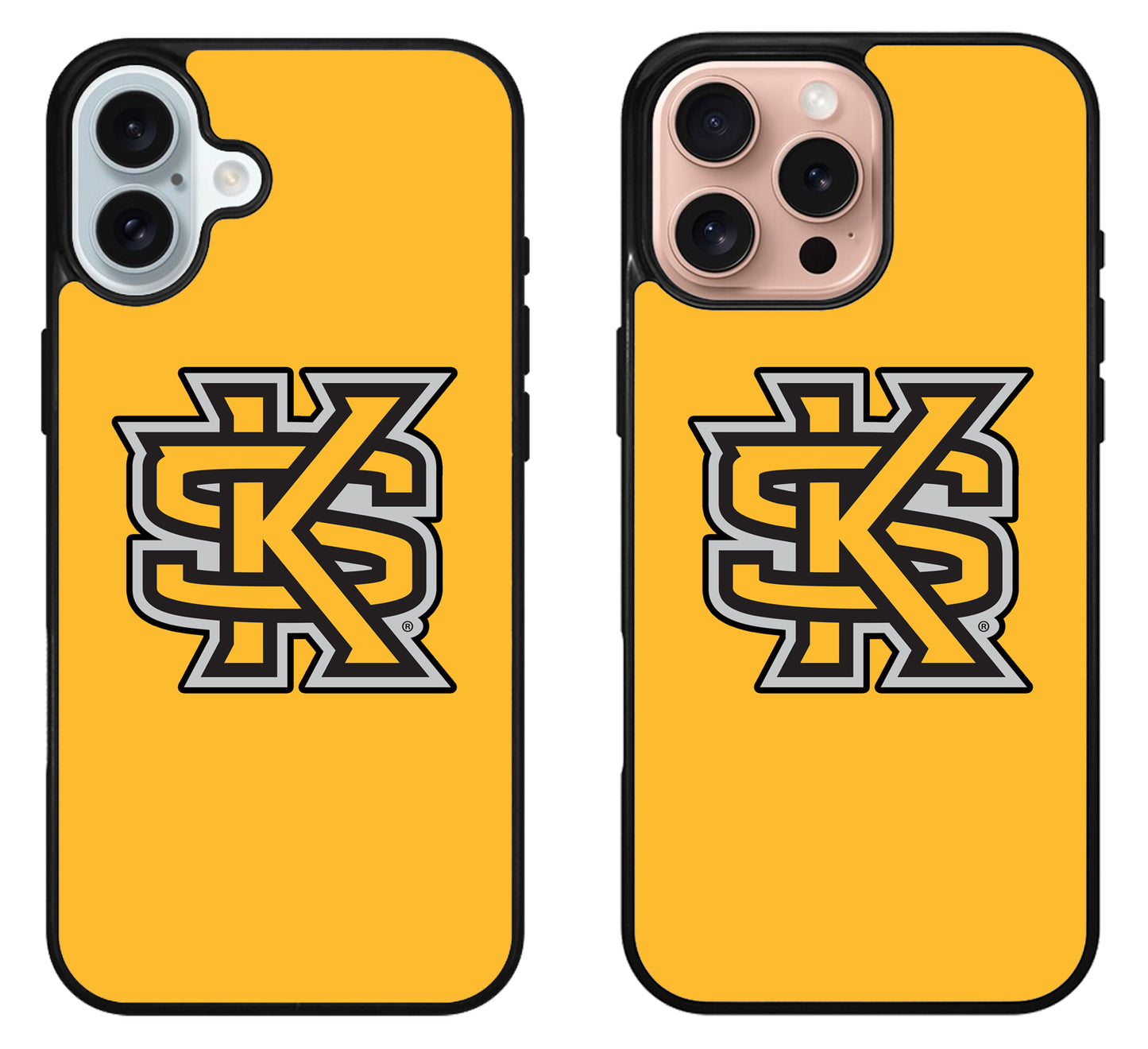 Kennesaw State Owls Yellow iPhone 16 | 16 Plus | 16 Pro | 16 Pro Max Case