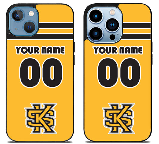 Custom Personalized Kennesaw State Owls iPhone 13 | 13 Mini | 13 Pro | 13 Pro Max Case