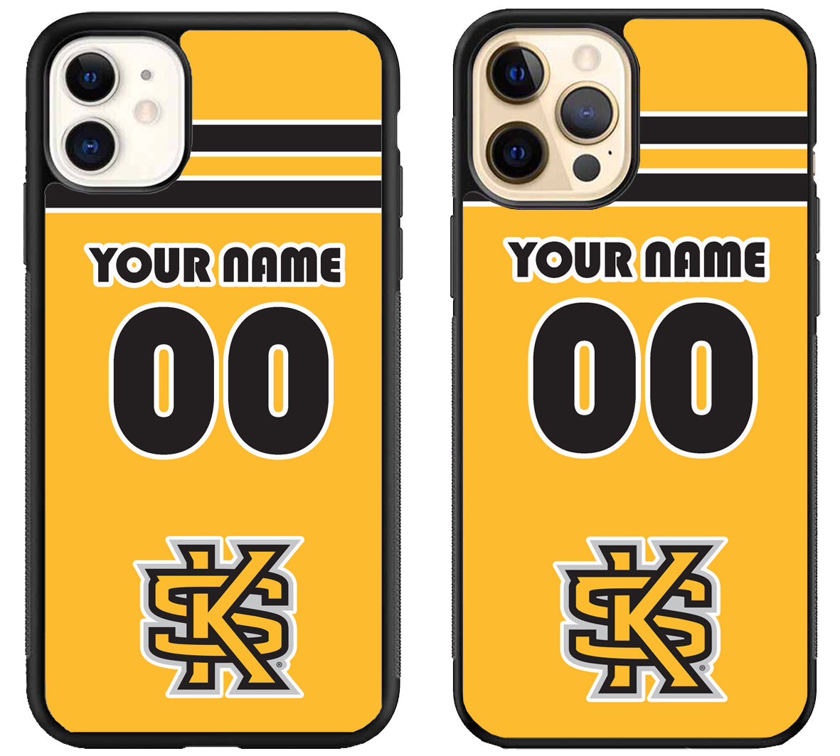 Custom Personalized Kennesaw State Owls iPhone 12 | 12 Mini | 12 Pro | 12 Pro Max Case