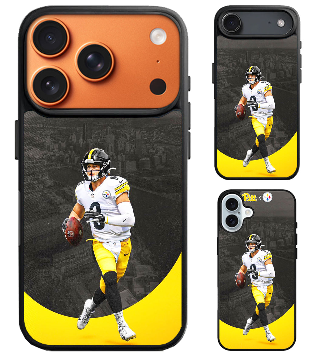 Kenny Pickett Pittsburgh Steelers iPhone Air | iPhone 17 | 17 Pro | 17 Pro Max Case