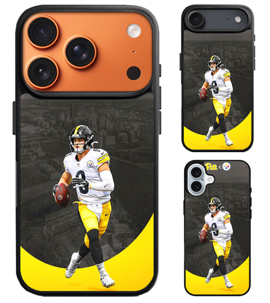 Kenny Pickett Pittsburgh Steelers iPhone Air | iPhone 17 | 17 Pro | 17 Pro Max Case
