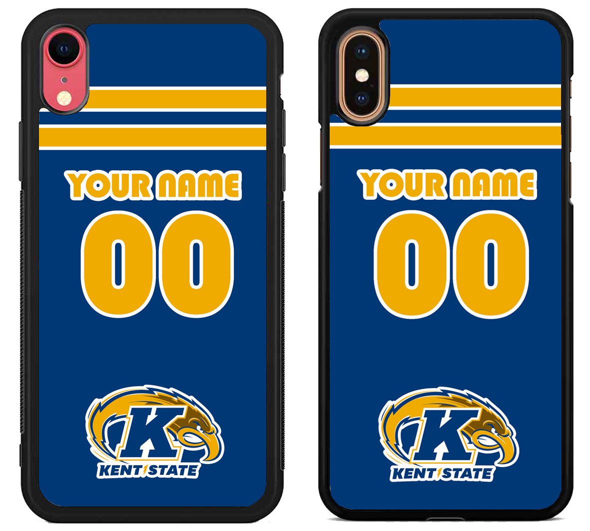 Custom Personalized Kent State Golden Flashes iPhone X | Xs | Xr | Xs Max Case