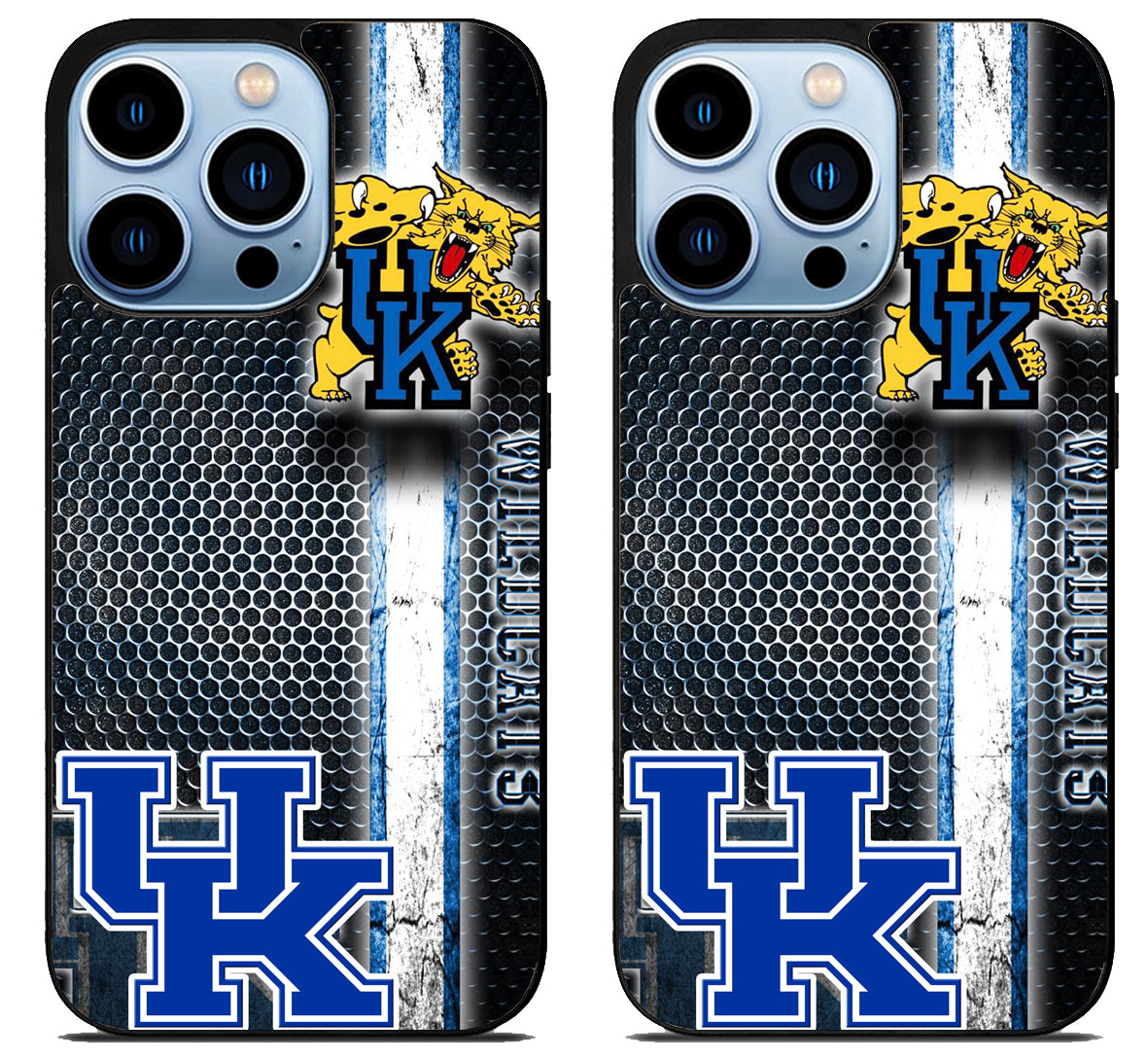 Kentucky Wildcats Background Logo iPhone 15 Pro | iPhone 15 Pro Max Case