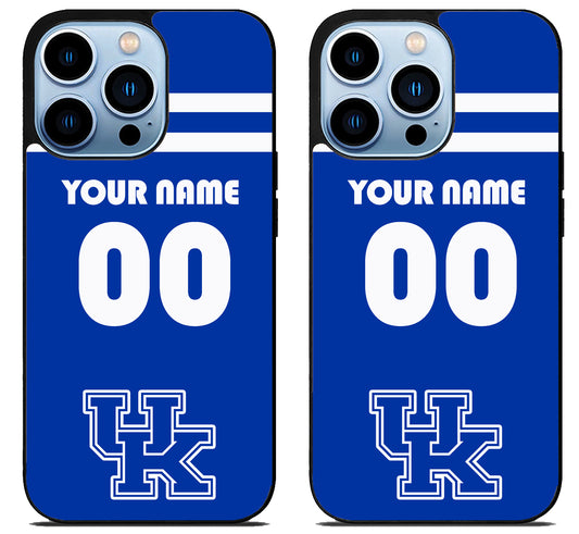 Custom Personalized Kentucky Wildcats iPhone 15 Pro | iPhone 15 Pro Max Case