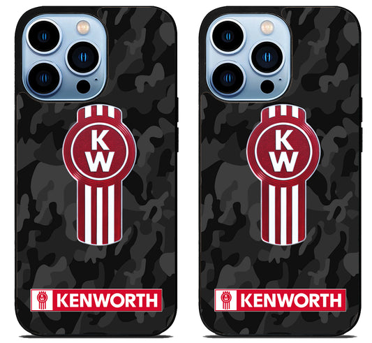 Kenworth Black Camo iPhone 15 Pro | iPhone 15 Pro Max Case