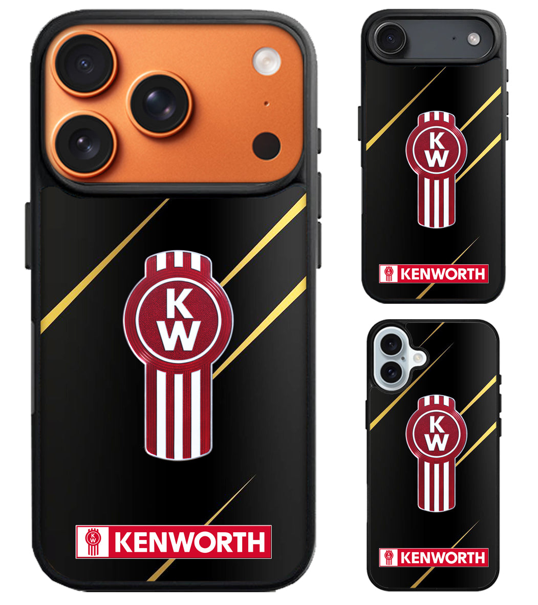 Kenworth Black Metallic iPhone Air | iPhone 17 | 17 Pro | 17 Pro Max Case
