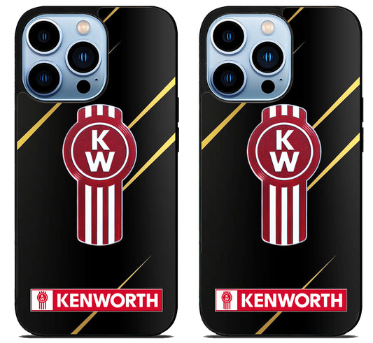 Kenworth Black Metallic iPhone 15 Pro | iPhone 15 Pro Max Case