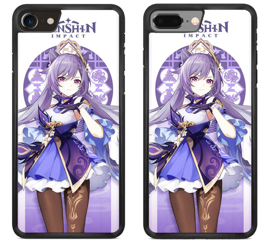 Keqing Genshin Impact Cover iPhone 8 | 8 Plus Case