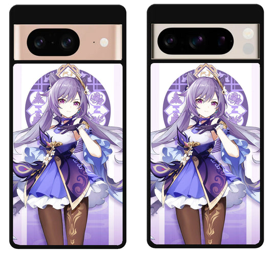 Keqing Genshin Impact Cover Google Pixel 8 | 8 Pro Case