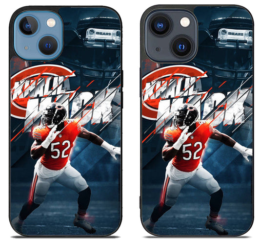Khalil Mack Chicago Bears iPhone 15 | iPhone 15 Plus Case