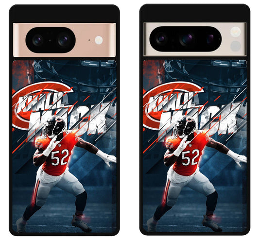 Khalil Mack Chicago Bears Google Pixel 8 | 8 Pro Case