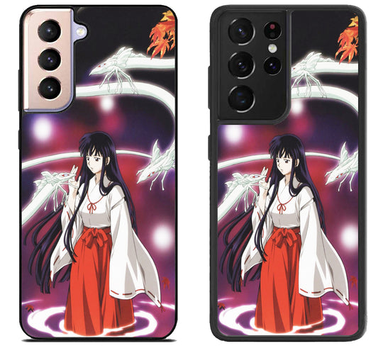 Kikyo Inuyasha Anime Samsung Galaxy S21 | S21 FE | S21+ | S21 Ultra Case