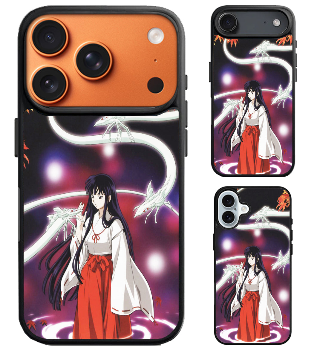 Kikyo Inuyasha Anime iPhone Air | iPhone 17 | 17 Pro | 17 Pro Max Case