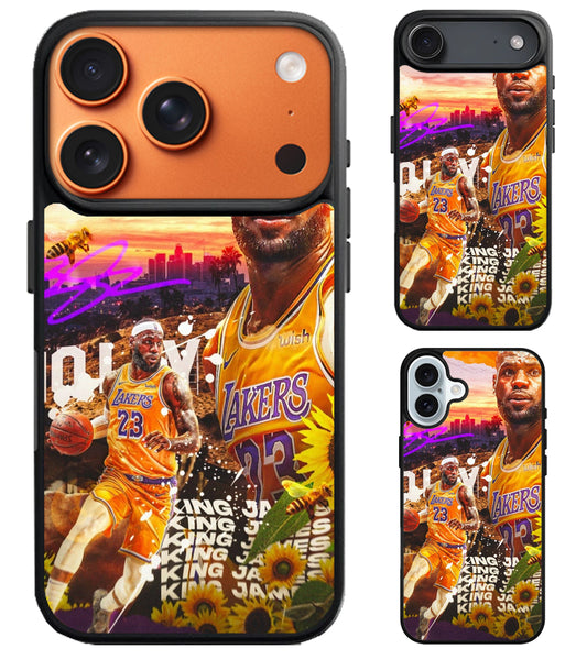 King James Lakers Lebron James iPhone Air | iPhone 17 | 17 Pro | 17 Pro Max Case