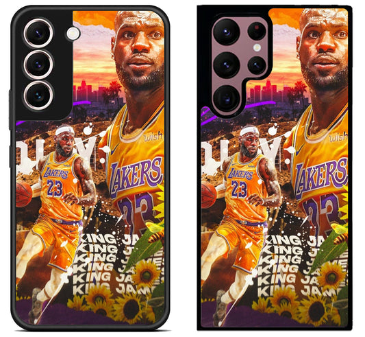 King James Lakers Lebron James Samsung Galaxy S22 | S22+ | S22 Ultra Case