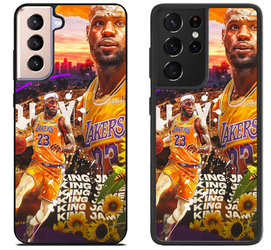 King James Lakers Lebron James Samsung Galaxy S21 | S21 FE | S21+ | S21 Ultra Case