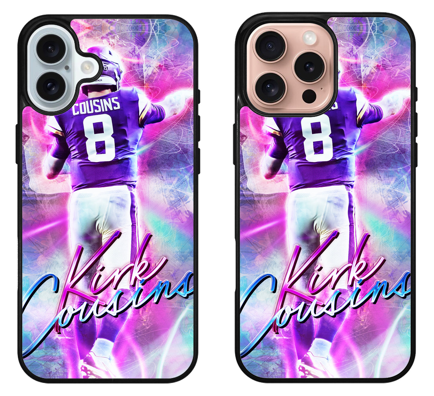 Kirk Cousins Minnesota Vikings Cool iPhone 16 | 16 Plus | 16 Pro | 16 Pro Max Case
