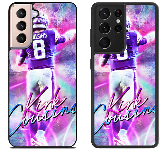Kirk Cousins Minnesota Vikings Cool Samsung Galaxy S21 | S21 FE | S21+ | S21 Ultra Case