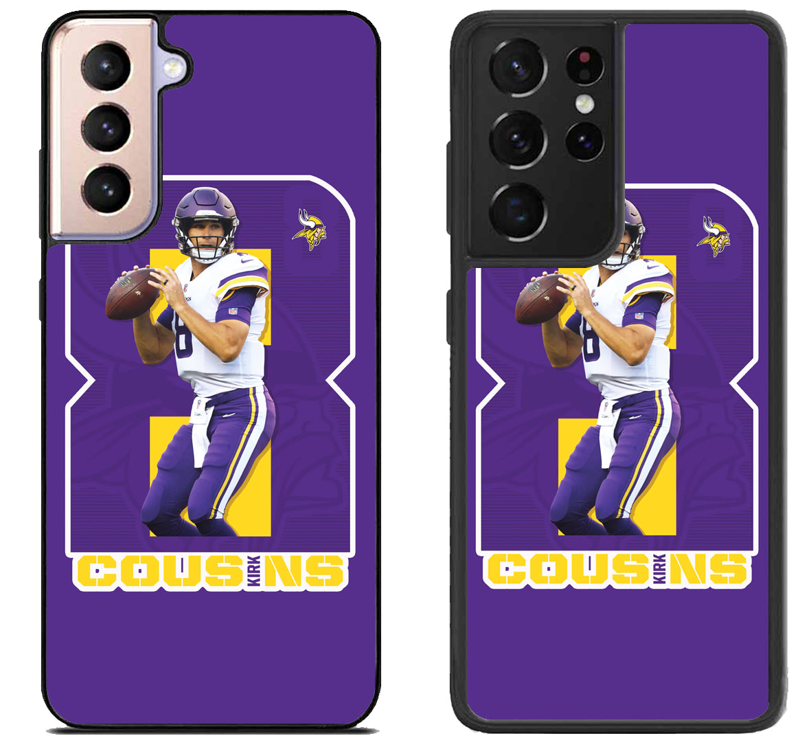 Kirk Cousins Minnesota Vikings Samsung Galaxy S21 | S21 FE | S21+ | S21 Ultra Case