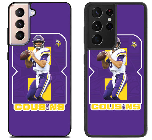 Kirk Cousins Minnesota Vikings Samsung Galaxy S21 | S21 FE | S21+ | S21 Ultra Case