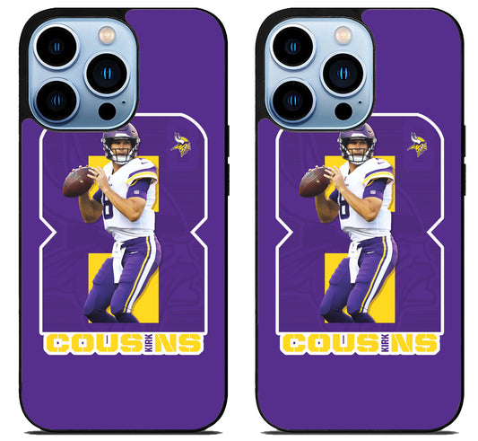 Kirk Cousins Minnesota Vikings iPhone 15 Pro | iPhone 15 Pro Max Case
