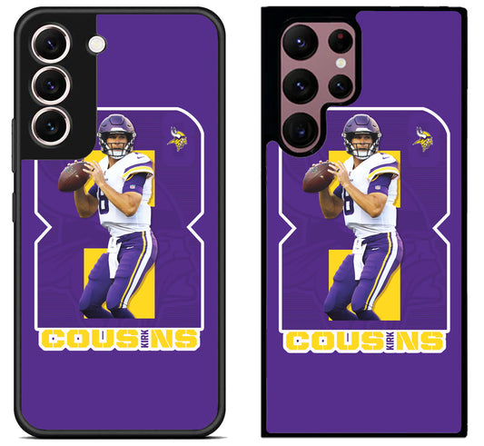 Kirk Cousins Minnesota Vikings Samsung Galaxy S22 | S22+ | S22 Ultra Case