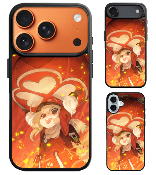 Klee Genshin Impact Background iPhone Air | iPhone 17 | 17 Pro | 17 Pro Max Case