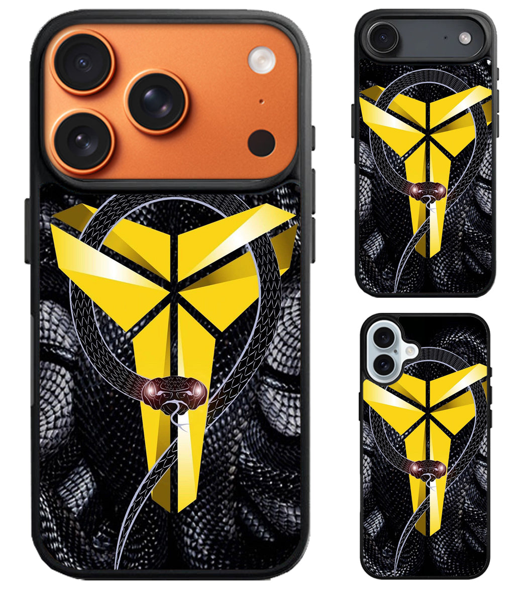 Kobe Bryant Black iPhone Air | iPhone 17 | 17 Pro | 17 Pro Max Case