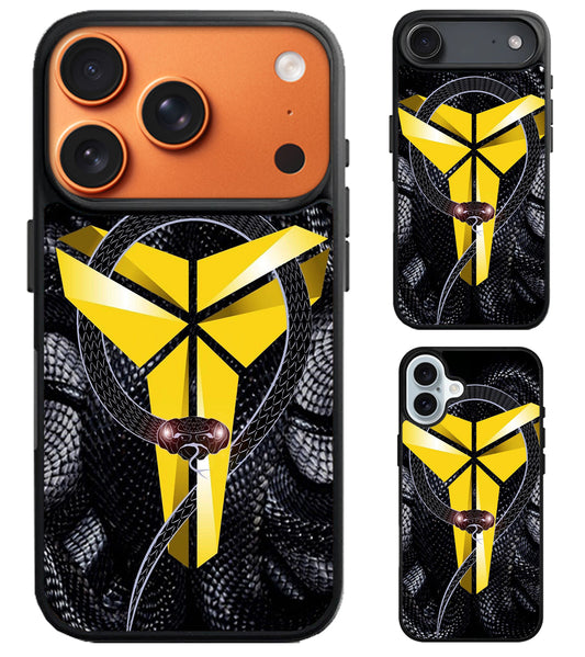 Kobe Bryant Black iPhone Air | iPhone 17 | 17 Pro | 17 Pro Max Case