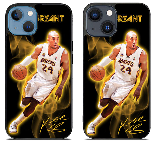 Kobe Bryant LA Lakers With Signature iPhone 15 | iPhone 15 Plus Case