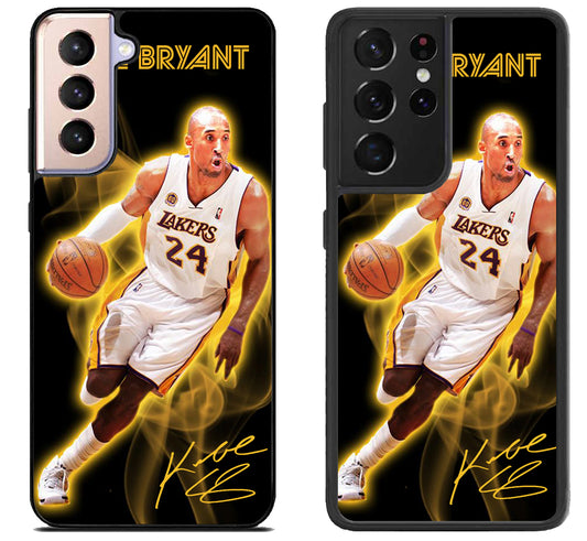 Kobe Bryant LA Lakers With Signature Samsung Galaxy S21 | S21 FE | S21+ | S21 Ultra Case