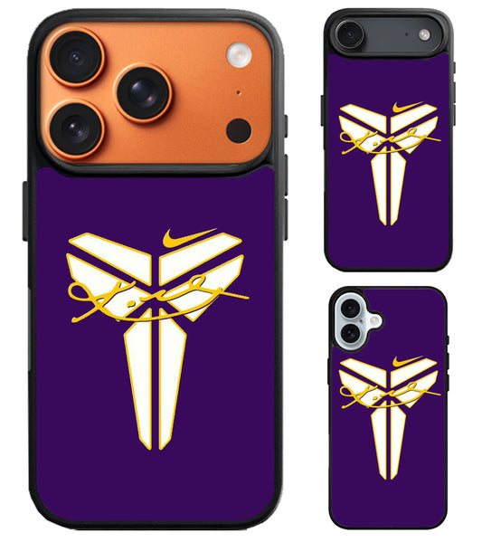 Kobe Bryant Signature iPhone Air | iPhone 17 | 17 Pro | 17 Pro Max Case