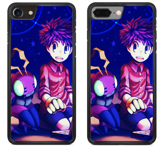 Koushiro & Tentomon Digimon Cover iPhone 8 | 8 Plus Case