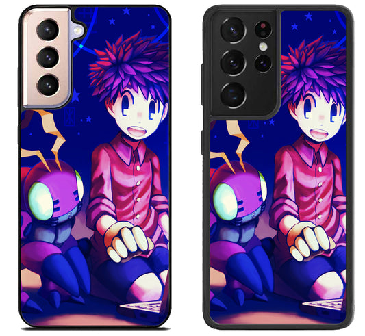 Koushiro & Tentomon Digimon Cover Samsung Galaxy S21 | S21 FE | S21+ | S21 Ultra Case