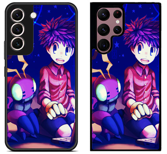 Koushiro & Tentomon Digimon Cover Samsung Galaxy S22 | S22+ | S22 Ultra Case