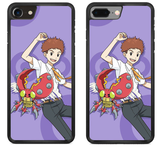 Koushiro & Tentomon Digimon iPhone 8 | 8 Plus Case