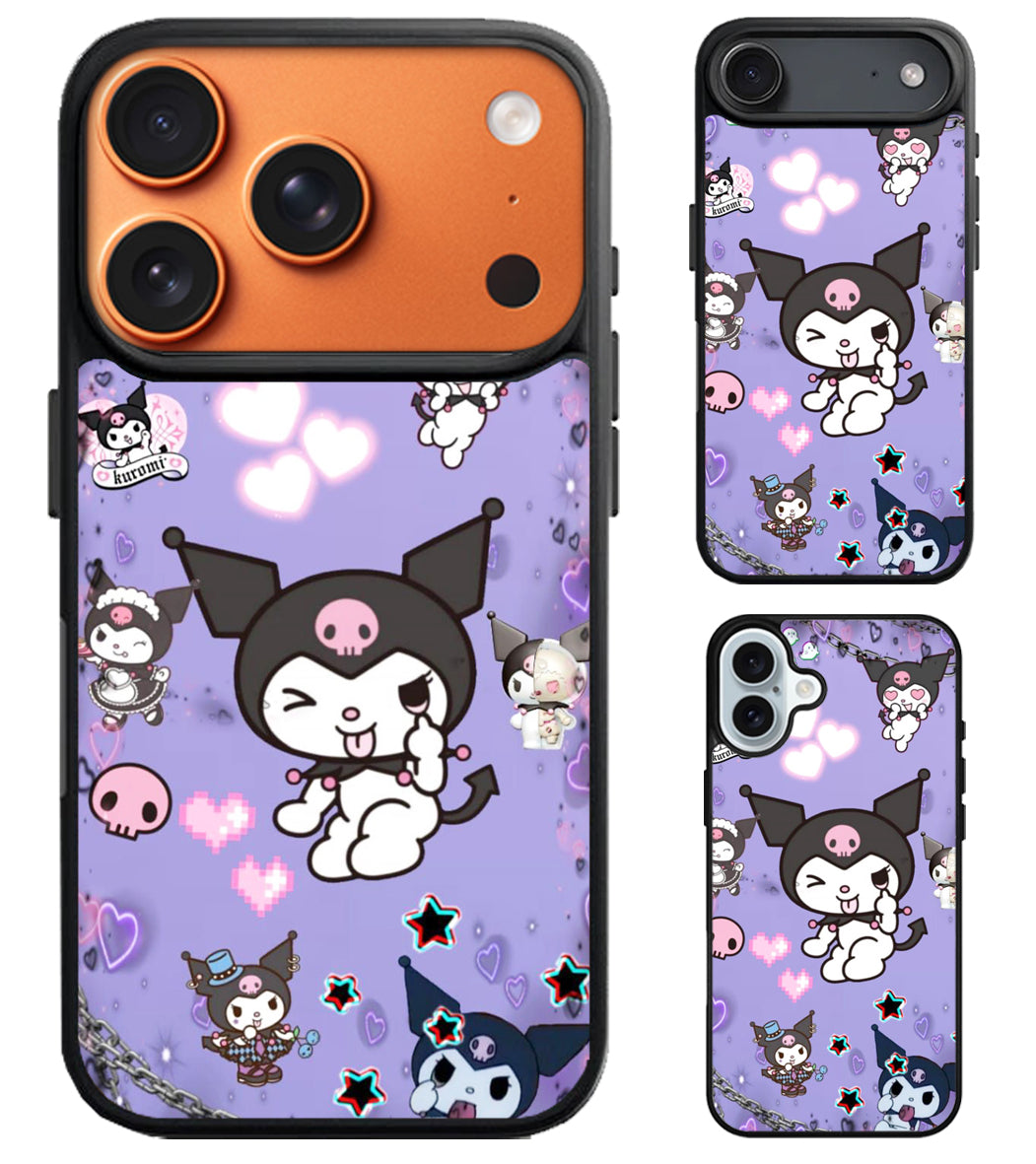 Kuromi Collage iPhone Air | iPhone 17 | 17 Pro | 17 Pro Max Case