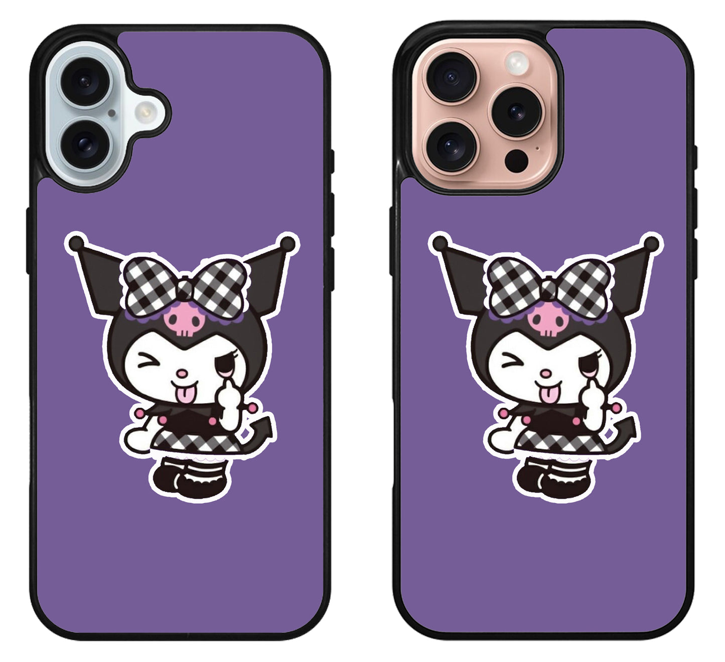 Kuromi Cute iPhone 16 | 16 Plus | 16 Pro | 16 Pro Max Case