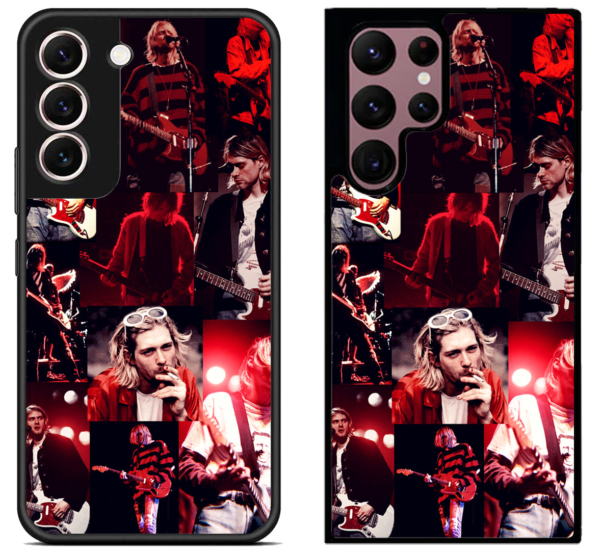 Kurt Cobain Collage Samsung Galaxy S22 | S22+ | S22 Ultra Case