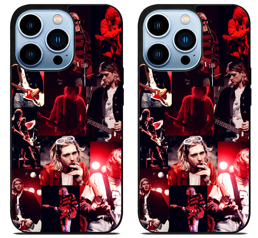 Kurt Cobain Collage iPhone 15 Pro | iPhone 15 Pro Max Case